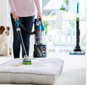 Bissell vacuums weigh about five pounds